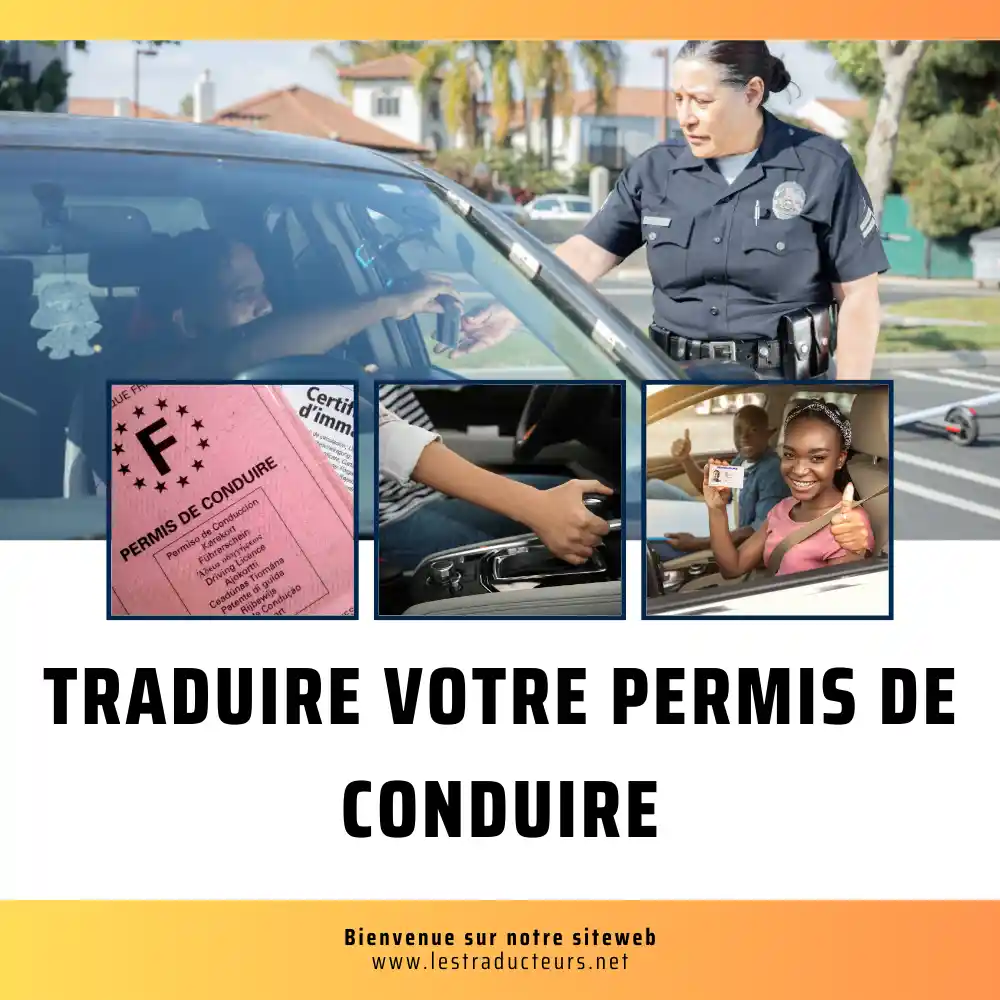 Traduire votre permis de conduire